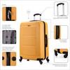InUSA PILOT Luggage with Ergonomic Handles | Spacious Travel Suitcase