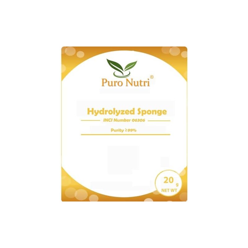 Esponja hidrolizada de agua dulce Spongilla Spicule 99% Acondicionadora de
