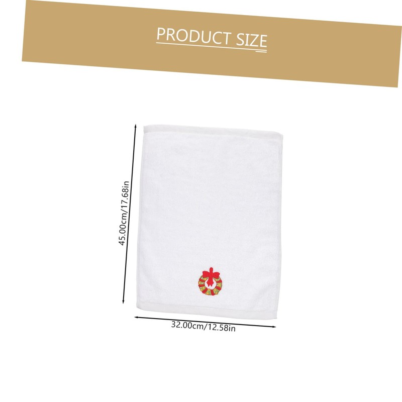 Mikinona Soft Spa Towel Set Christmas Design 6pcs Cotton Face