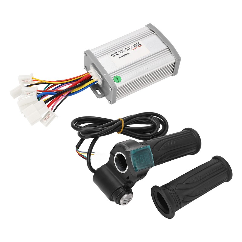 48V 800W Motor Speed Controller Throttle Grip with Lock and