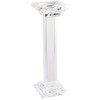 A&B Home Leon Crystal Pillar Candle Holder, Medium, 11-Inch, Medium/11