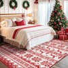 BEIMO Christmas Area Rug 8x10 for Living Room Bedroom, Machine