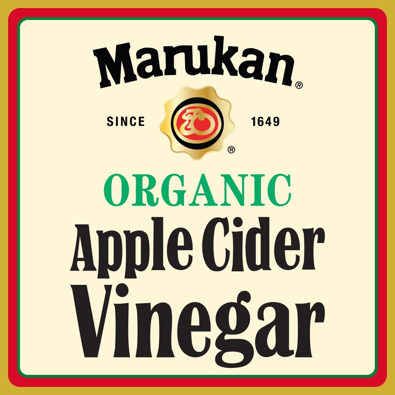 Marukan Organic Apple Cider Vinegar With Mother, Raw & Unfiltered,