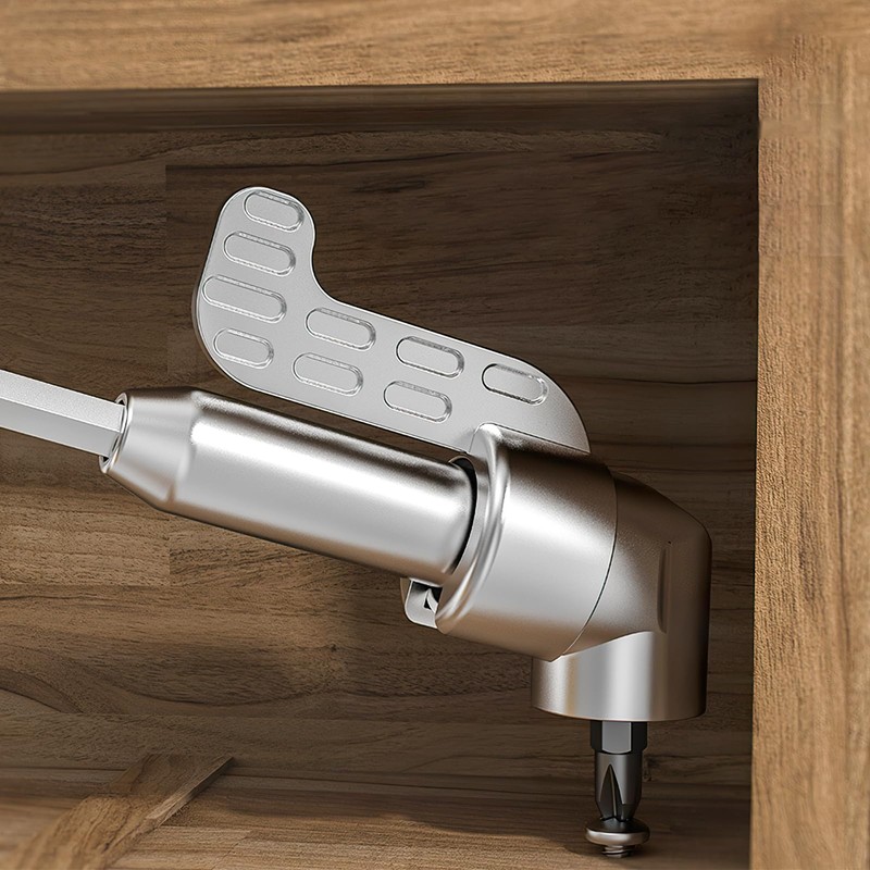 HENGBIRD Angle Screwdriver Attachment Adapter 105° Corner Tool Screw Hub