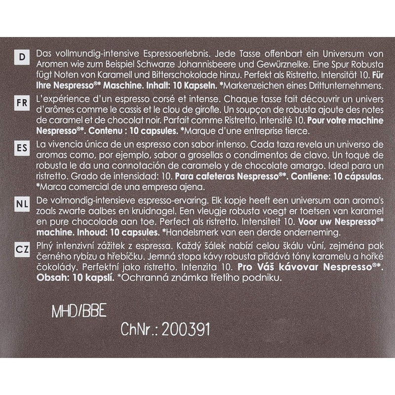 Dallmayr Capsa Espresso Ristretto, 56 g