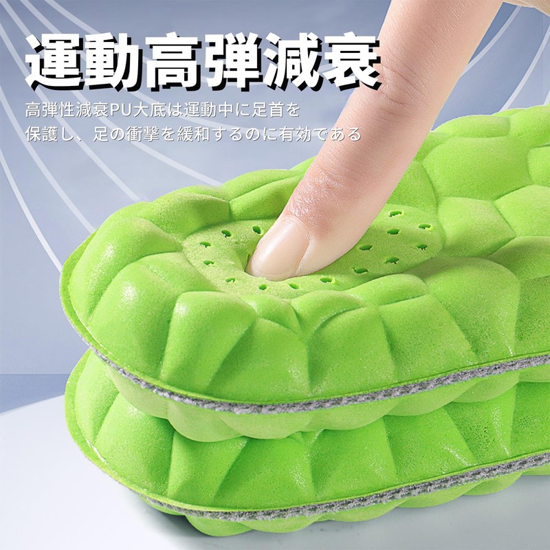 RWZB【2組セット】 インソール/疲れない 衝撃吸収 抗菌 消臭 柔らかい/通気性/汗を吸収する 土踏まず インソール 靴 中敷き