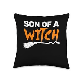 Son of a Witch Throw Pillow