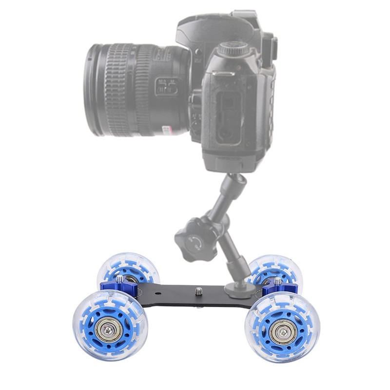 Luqeeg Camera Dolly Skater, Mini Camera Dolly Roller, 10 kg
