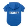 BINGPET BA1002-1 Security Patterns Printed Puppy Pet Hoodie Dog Clothes