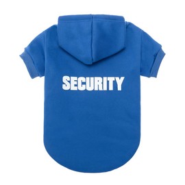 BINGPET BA1002-1 Security Patterns Printed Puppy Pet Hoodie Dog Clothes XS