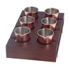 6pcs 100ml Copper Plated Moscow Mule Mug Stainless Steel Cocktail