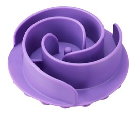 Slow Feeder Dog Bowls Insert, Bestalk Soft Silicone Slow Eating Feeder Insert with Suction Cups for Small, Medium and Large Dogs, Fit into Basic and Elevated Bowls