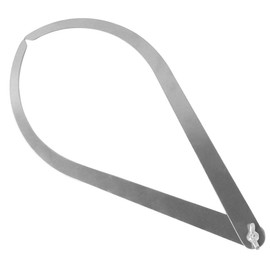 FTVOGUE 10 inch Caliper Clay Measuring Pottery Tool Bent Leg Stainless Steel Caliper Clay Sculpture Ceramic Tool