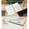 MUAHLIUB Spiral Notebook Journal,360 Pages College Ruled Notebook, Lined Thick