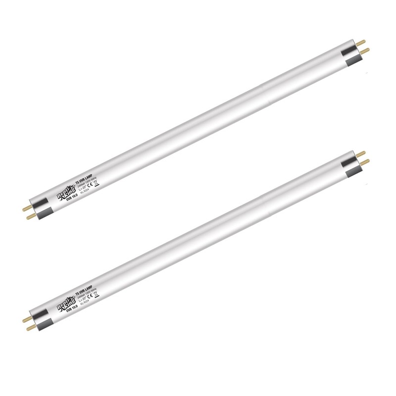 T5 UVB Reptile Light Bulb – 2-Pack 24W High-Output 10.0