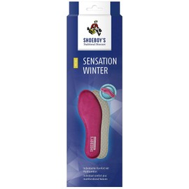 Shoe Boys Sho Sensation Winter Insoles Blue Size: 8