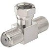 SMARTECH Tv Antenna Splitter - Coaxial Multi-Socket - Female Adapter