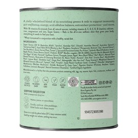 Nutra Organics Super Greens + Reds, 300 g