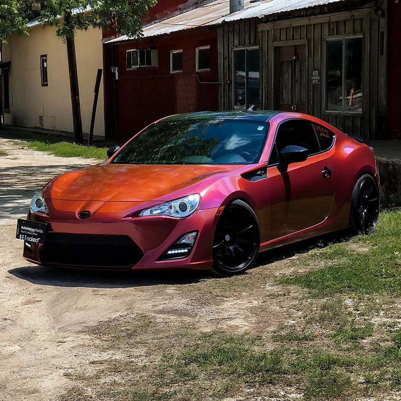 VViViD+ Gloss Psycho Chameleon Copper Premium Vinyl Wrap Film (1.5ft