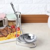 1 Piece Stainless Steel Spoon Rest Holder with Bowl Spoon