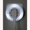 Hama LED Night Light Circle with Integrated Socket, Light Sensor,
