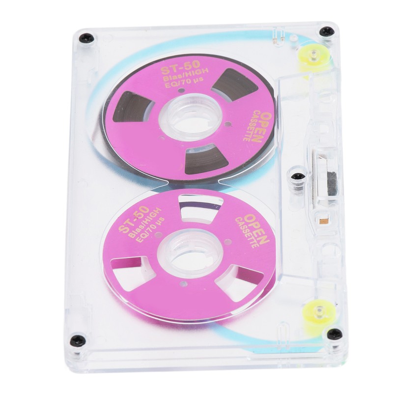 Blank Cassette Tapes for Recording Audio Tapes Low Noise High