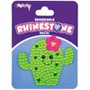 iscream Sparkly Rhinestone Sweethearts Cactus 2" Mini Vinyl Cling Decal