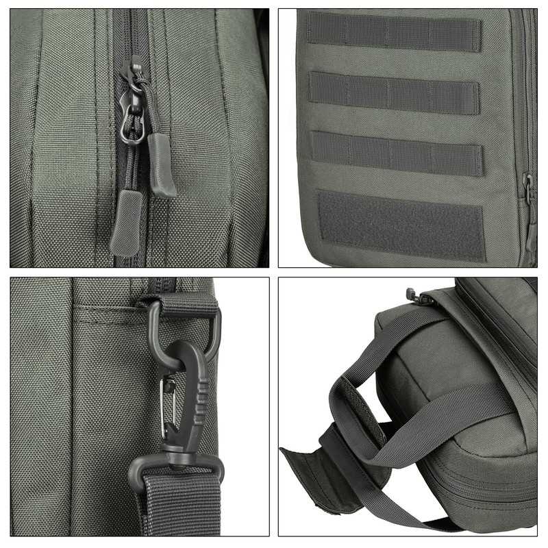 ZHIERNA Tactical Messenger Bag, Tactical Briefcase for Men Tactical Laptop