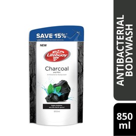 Lifebuoy Antibacterial Shower Gel Refill Charcoal Mint 850ml