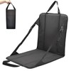 Pozico Portable Stadium Seat Cushion with Backrest for Bleacher, Lightweight