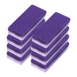 8 Packs Foot Pumice Stone, Double Sided Foot Scrub, Effective Feet Scrubber for Feet Callus Remover and Scrubber, Dead Skin Exfoliating Pedicure Tool for Silky F-EET