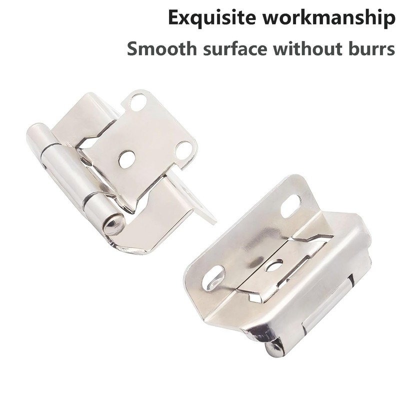 Qrity 2 PCS 1/2" Overlay Semi Partial Wrap Kitchen Cabinet