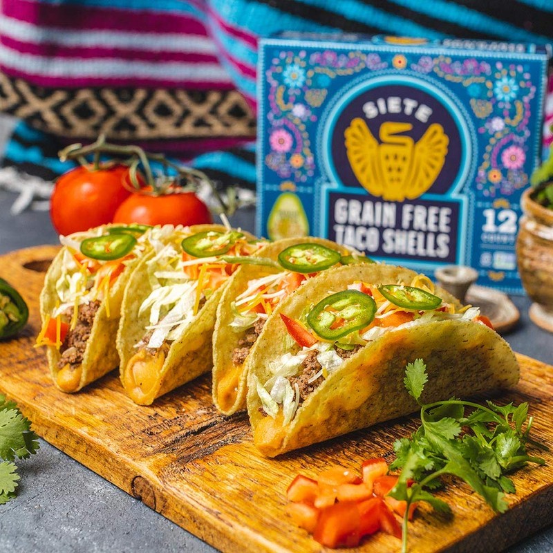 Siete Grain Free Taco Shells | Gluten Free | Paleo
