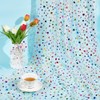 FINGERINSPIRE Glittering Tulle Fabric with Dots, 2 x 1.6 m