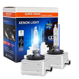 SOCAL-LED LIGHTING D1S 35W Xenon HID Headlight Bulbs - 10000K Deep Blue - 66144 66140 85140 85415 OEM High Low Beam Direct Replacement - pack of 2