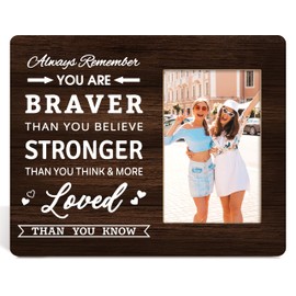 Inspirational Picture Frame For Women, Gifts For Birthday Christmas, Motivational Quotes Wooden Photo Frame, Encouragement Gifts For Women Friends Family Sister, Cheer Up Decor For Office Home-17