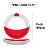 UgyDuky 50Pcs Gone Fishing Party Plates Fishing Themed Party Supplies
