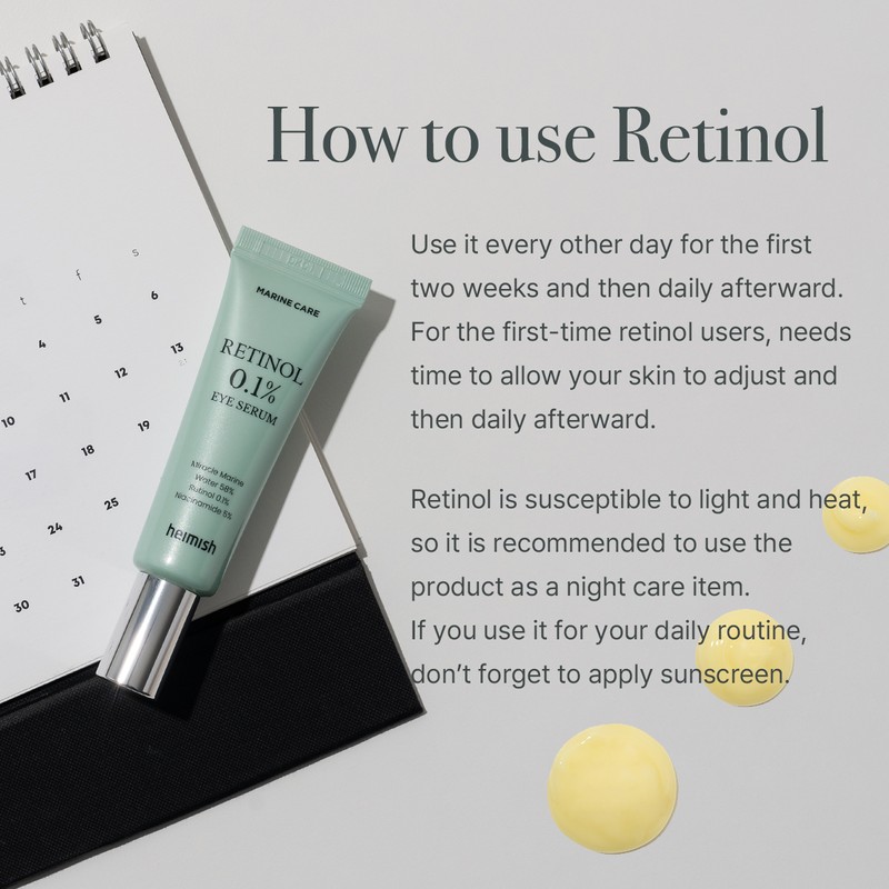 heimish [heimish]*renewal* Marine Care Retinol Eye Serum 30ml