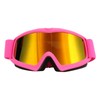 Snow Goggles, Fog Proof Impact Resistant Adjustable Over The Glasses