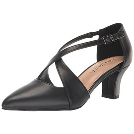 Easy Street Women's Elegance Pump, Black, 7.5 Wide