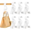 BOCONY Purse Hanger for Closet 6 Pcs, Acrylic Purse Organizer