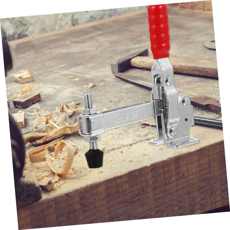 TEHAUX 2pcs Welding Toggle Clamps with Clamping Force Construction User
