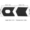 Alomejor 1 Piar Crank Cover Protector de Brazo de Funda