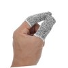 CIYODO 10pcs Lightweight Cut Resistant Finger Cots Finger Protectors for