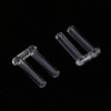 100pcs Rimless Glasses Accessories, New Plastic Compression Sleeves - 3