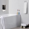 CHUANGDIAN Wall-mounted Single Bottle Manual Soap Dispenser Shampoo Box Rest