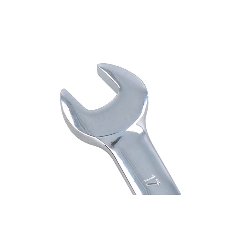 AB Tools 17mm Reversible Cranked Offset Ratchet Combination Spanner Wrench