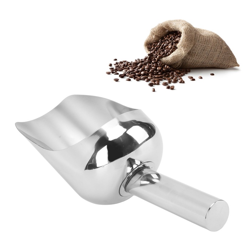 Stainless Steel Ice Food Scoop Multipurpose Large Capacity Food Shovel