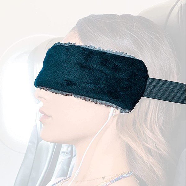 The SeatSleeper – Travel Pillow Alternative That Stops Head Bobbing – Airplane Head Straps and Car Head Support Band Great on Travel Upright – Super Comfy Head & Neck Support – Small & Compact