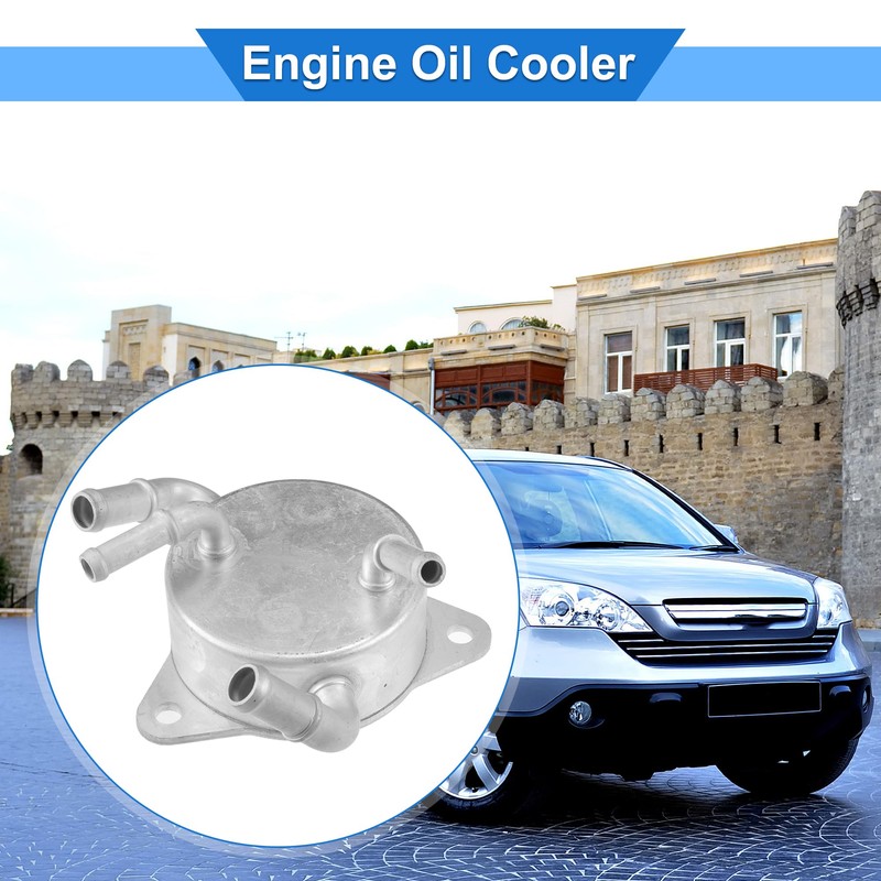 VekAuto Engine Oil Cooler Compatible for Honda Civic 2006-2011, Durable